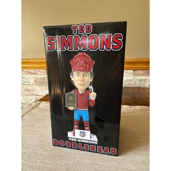 Ted Simmons 23 Bobblehead Figure In Box Dinner Diamond - Picture 4 of 15